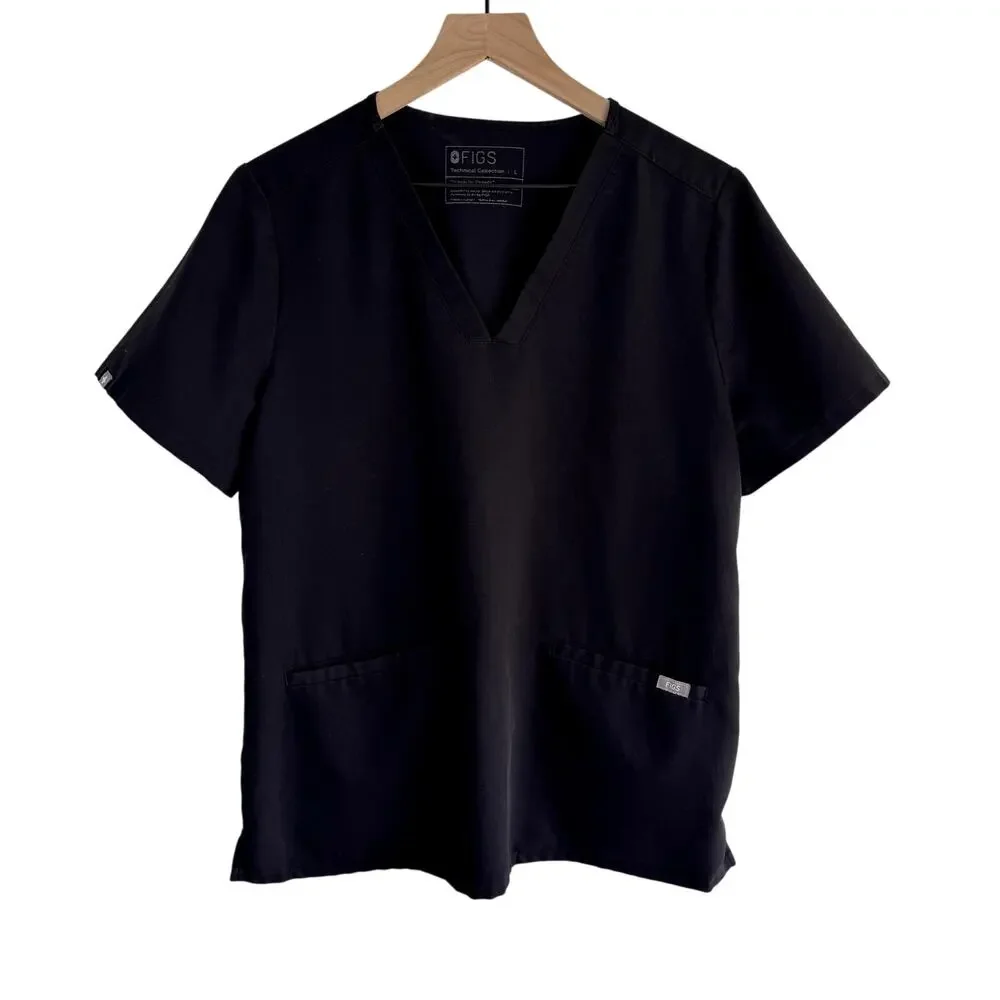 Figs Technical Large Casma 3 Pocket Scrub Top & Tokha Trouser Scrub Pants Set